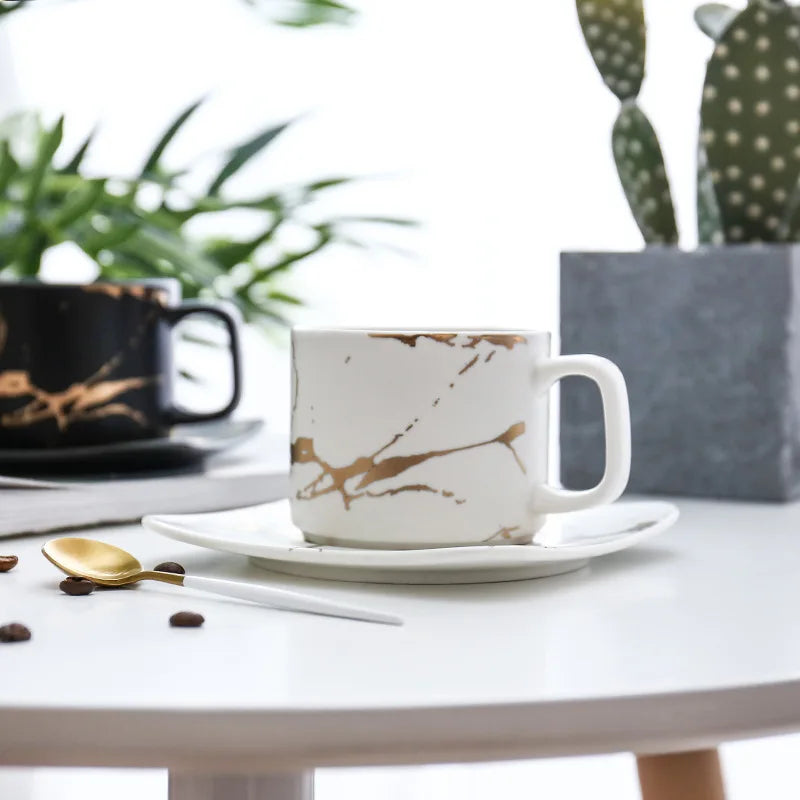Marble Porcelain Cups