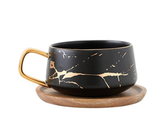 Marble Ceramic Coffee Cups