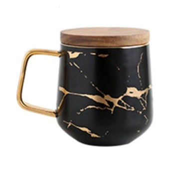 Marble Ceramic Coffee Cups