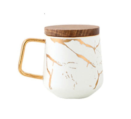 Marble Ceramic Coffee Cups