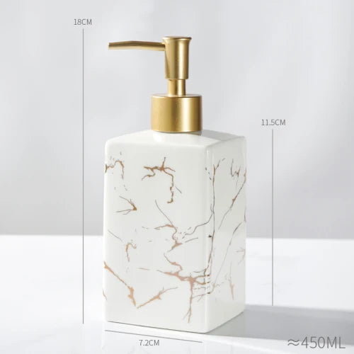 Marble Soap/Lotion Dispenser