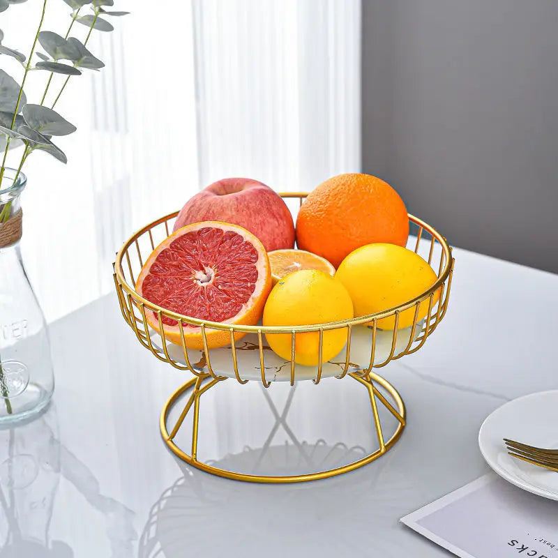 Marble Fruit Bowl