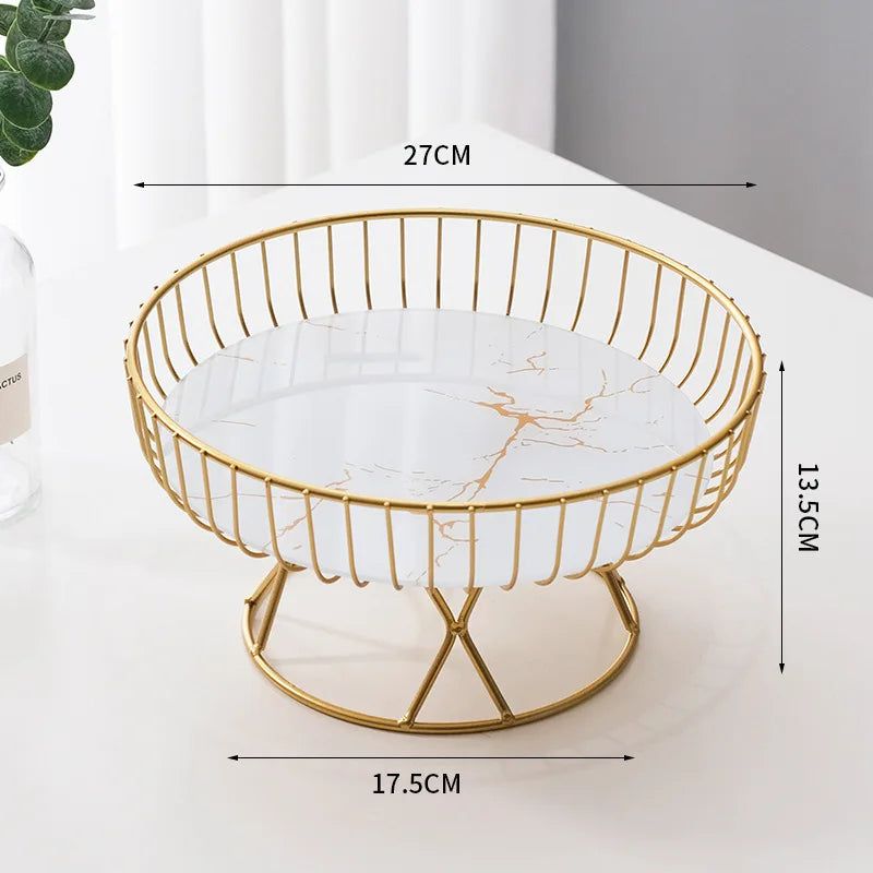 Marble Fruit Bowl