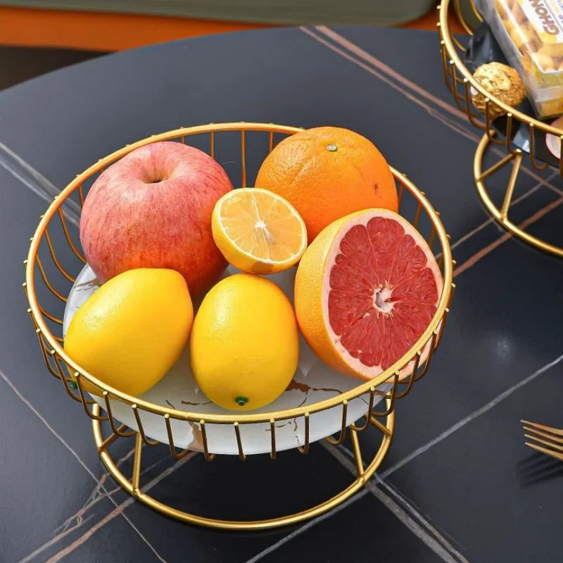 Marble Fruit Bowl