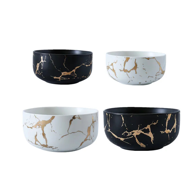 Marble Porcelain Bowl