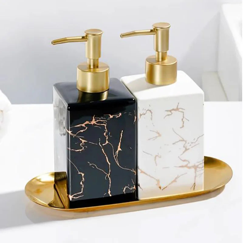 Marble Soap/Lotion Dispenser