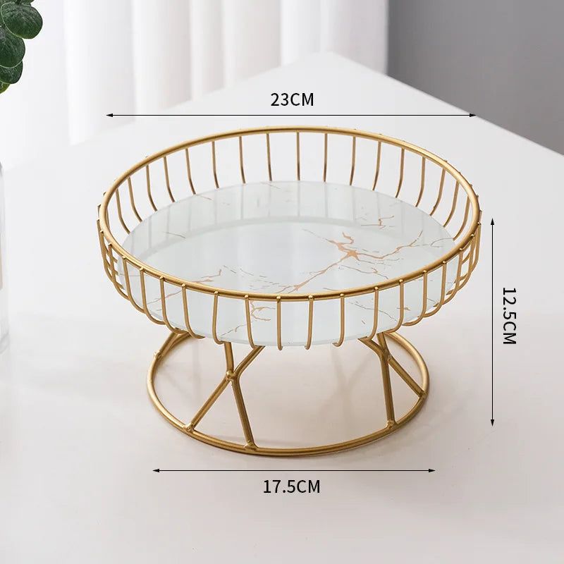 Marble Fruit Bowl