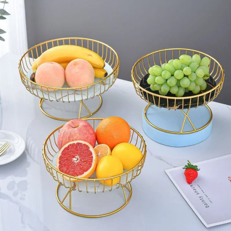 Marble Fruit Bowl
