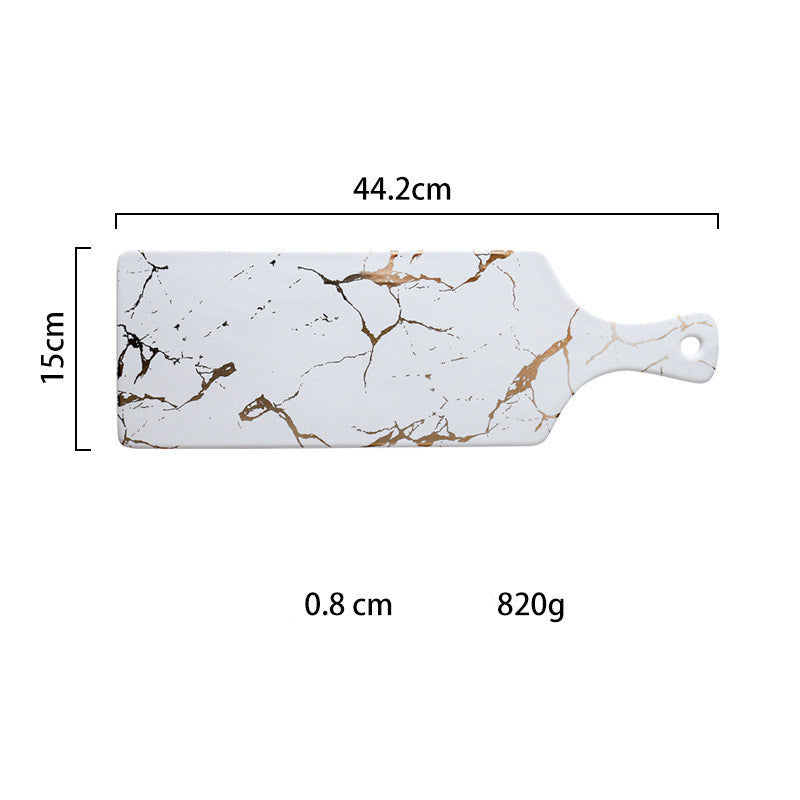 Multi-Purpose Marble Party Trays