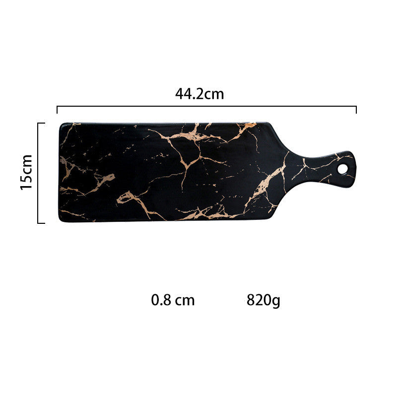 Multi-Purpose Marble Party Trays