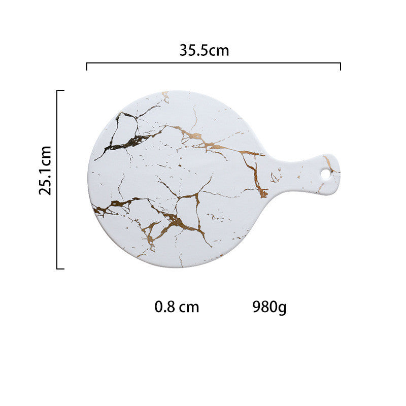Multi-Purpose Marble Party Trays