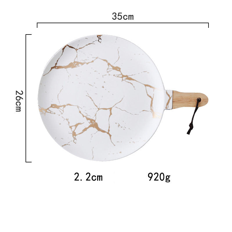 Multi-Purpose Marble Party Trays