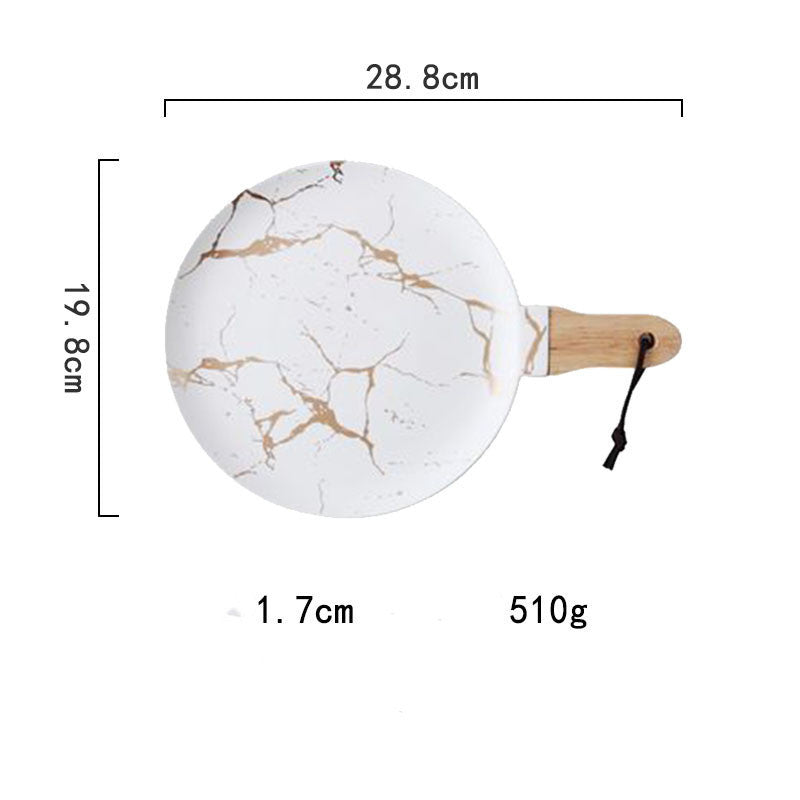 Multi-Purpose Marble Party Trays
