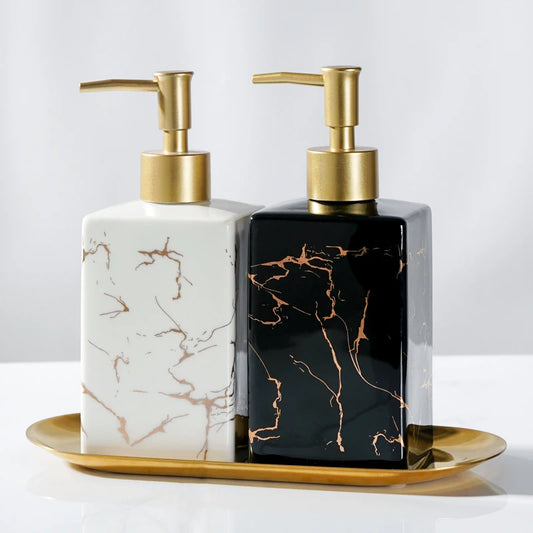 Marble Soap/Lotion Dispenser