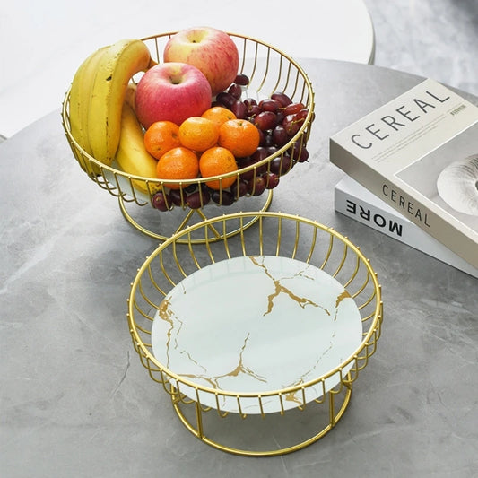 Marble Fruit Bowl