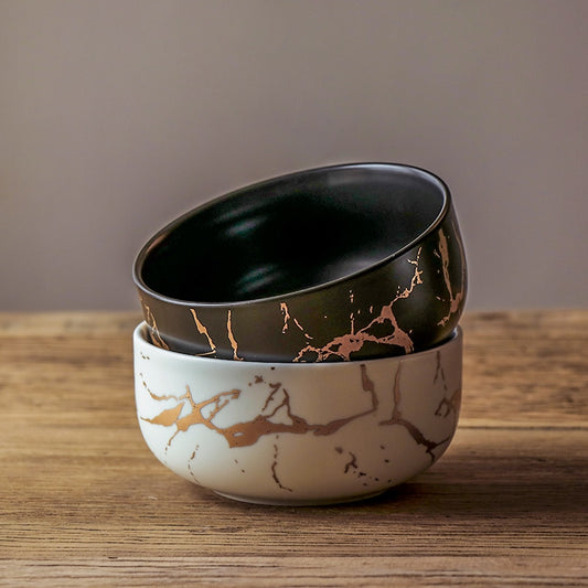 Marble Porcelain Bowl